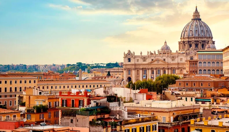 Панорама міста в Італії